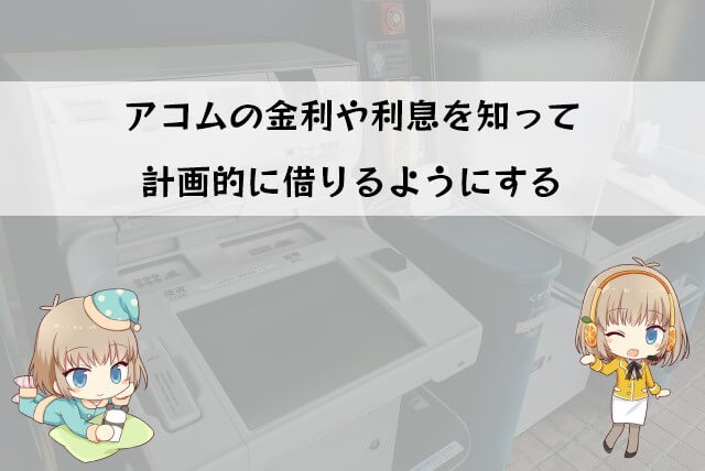 アコム 金利