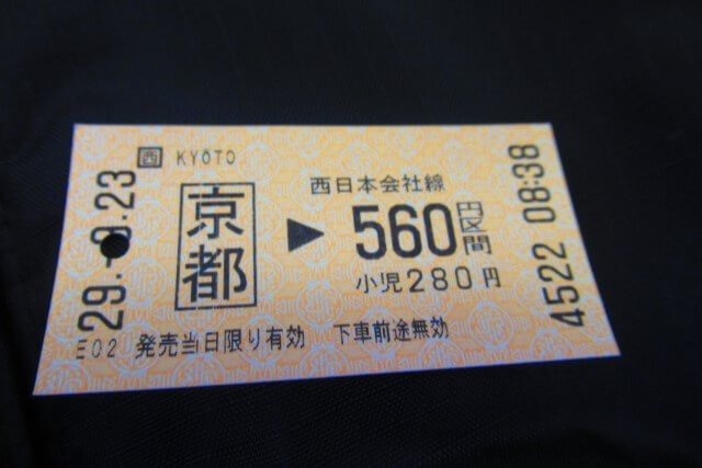 乗車中の電車できっぷを紛失してしまった場合