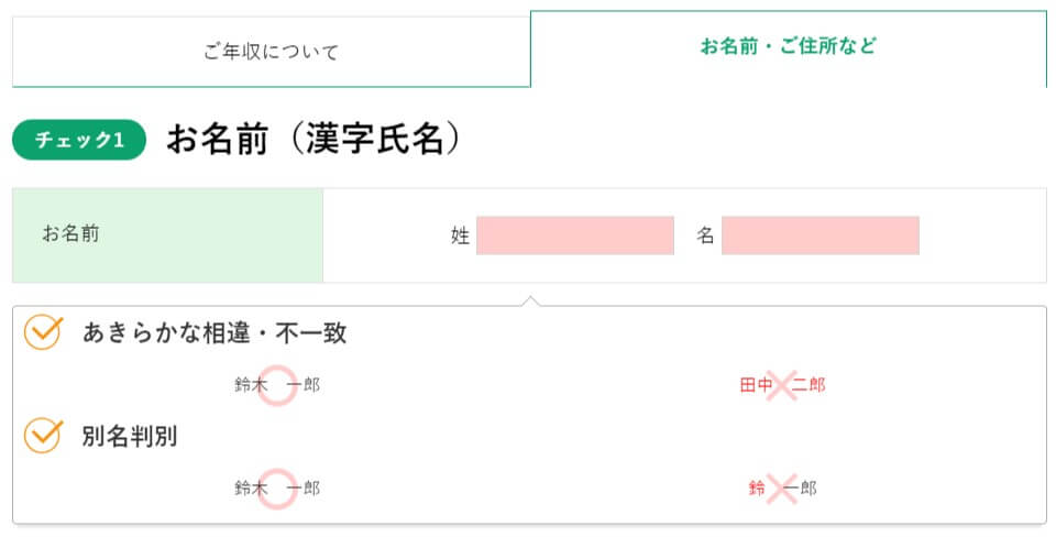 関西みらい銀行のカードローン申し込みフォーム