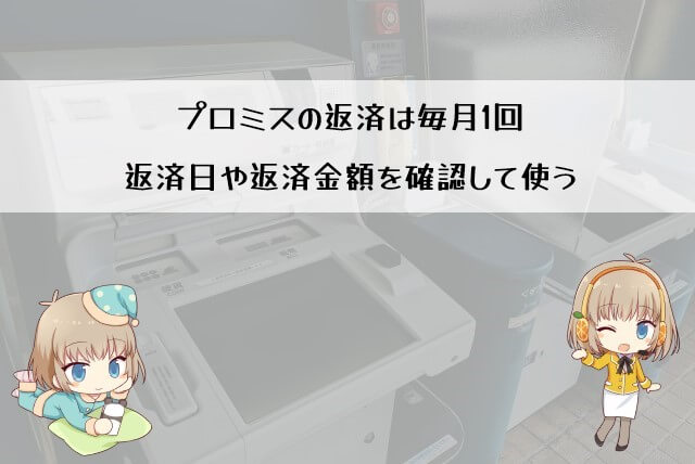 プロミスの返済日と返済金額